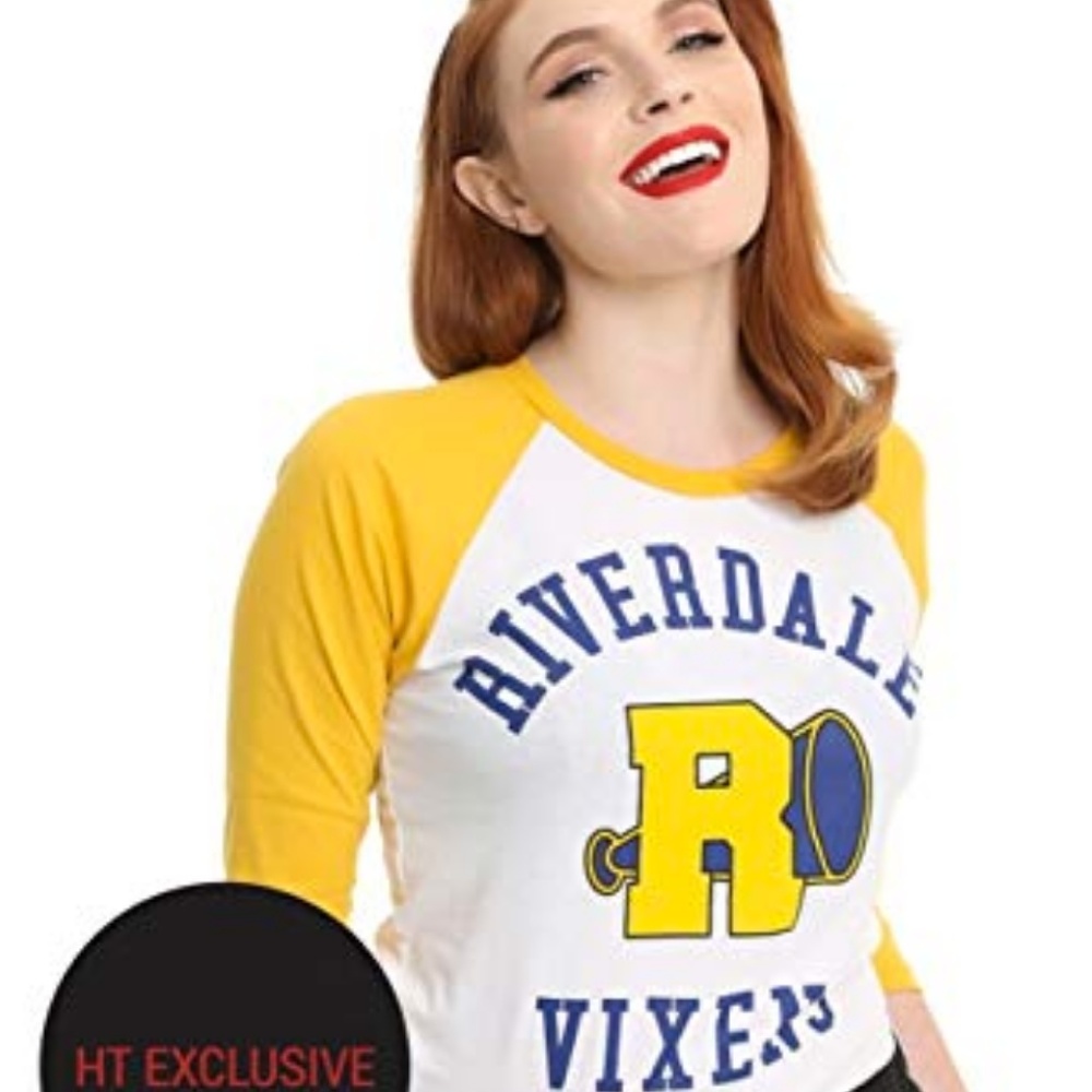 Riverdale Vixens Girls Raglan Tee